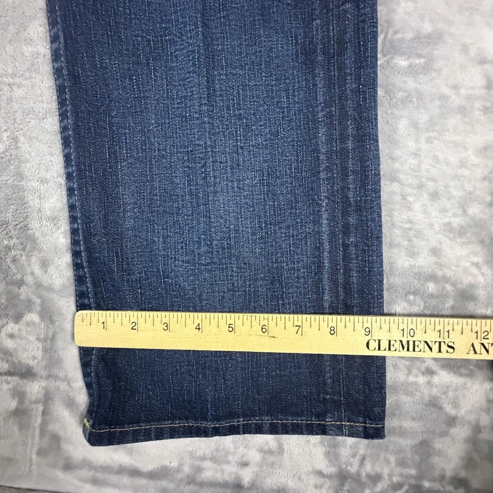 True Religion Jeans Men's 36x34 Blue Denim Relaxed Baggy Bobby Honeycomb Wisker
